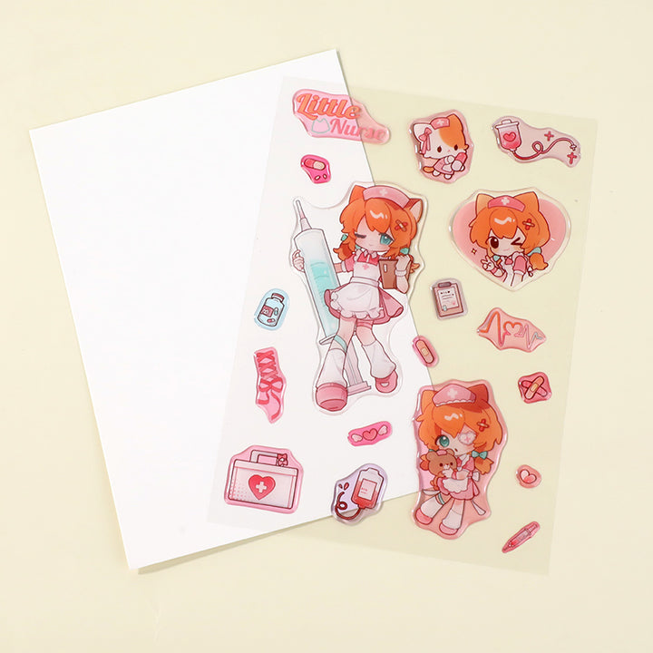 Benutzerdefinierte Epoxid-Aufkleberbögen 