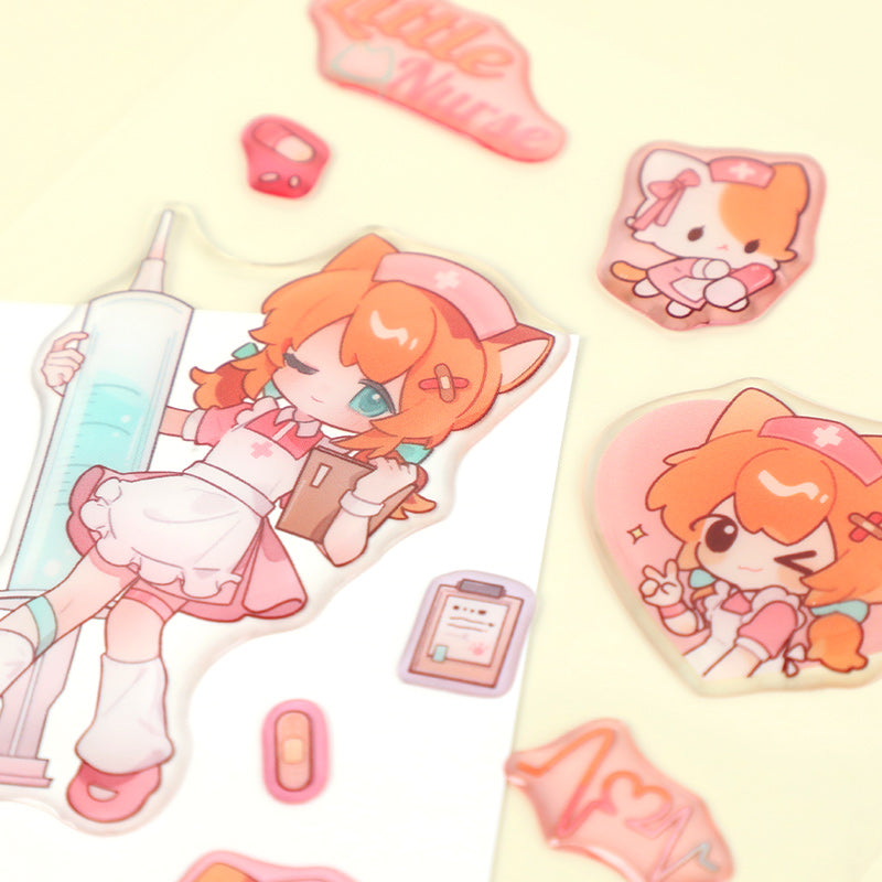 Custom Epoxy Sticker Sheets
