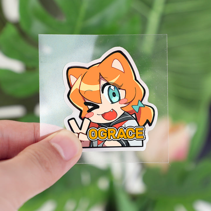 Individuelle Epoxidaufkleber