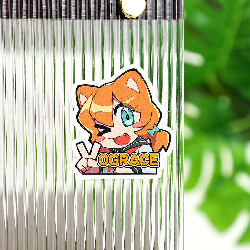 Custom Frosted Stickers