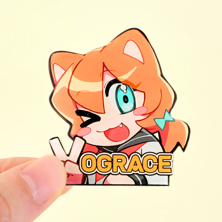 Épingles acryliques avec fond perdu personnalisées