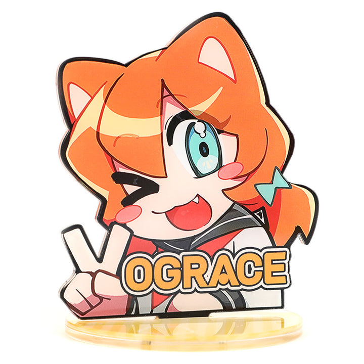 Individuell randlos bedruckte Acryl Aufsteller