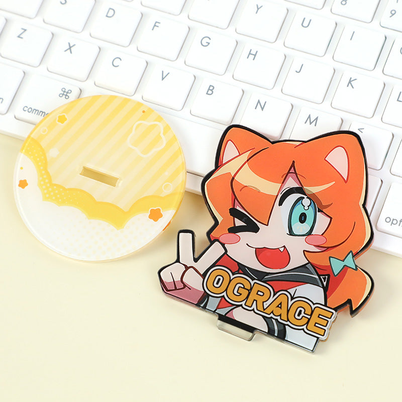 Individuell randlos bedruckte Acryl Aufsteller