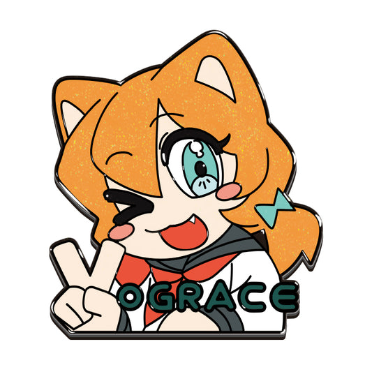 Custom Glitter Enamel Pins - VOGRACE