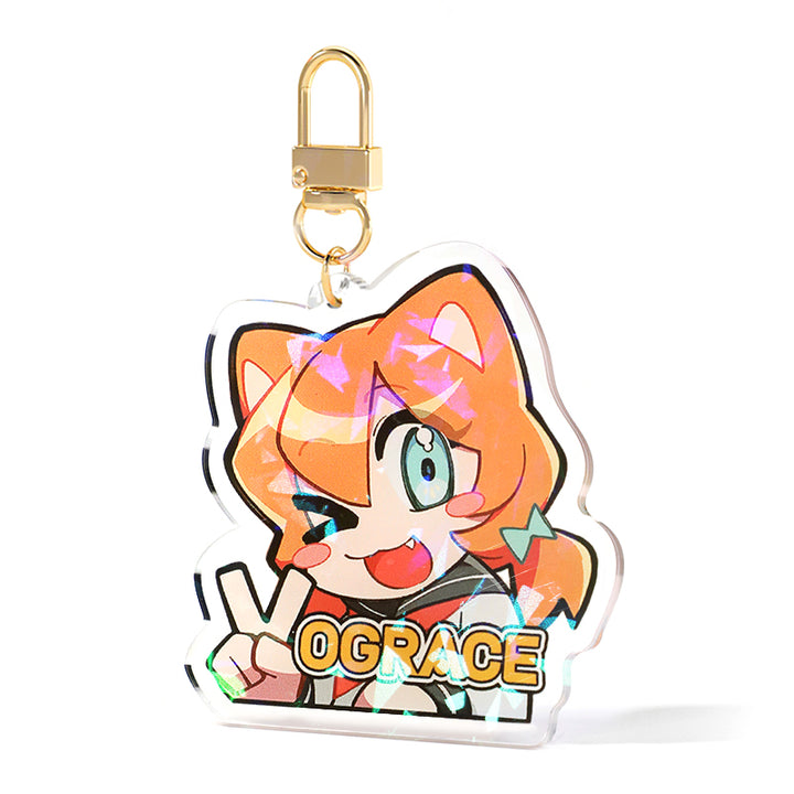 Individuell holografischer Schlüsselanhänger