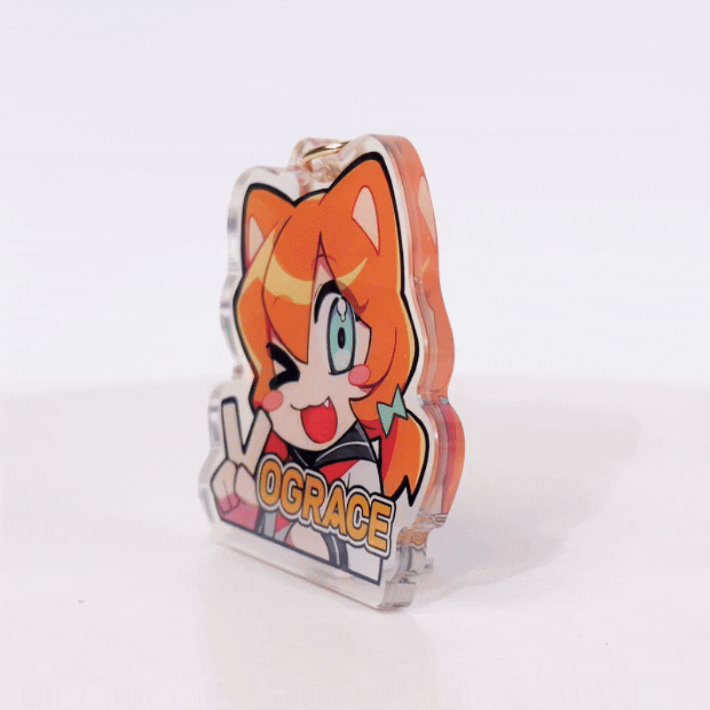 Individuell holografischer Schlüsselanhänger