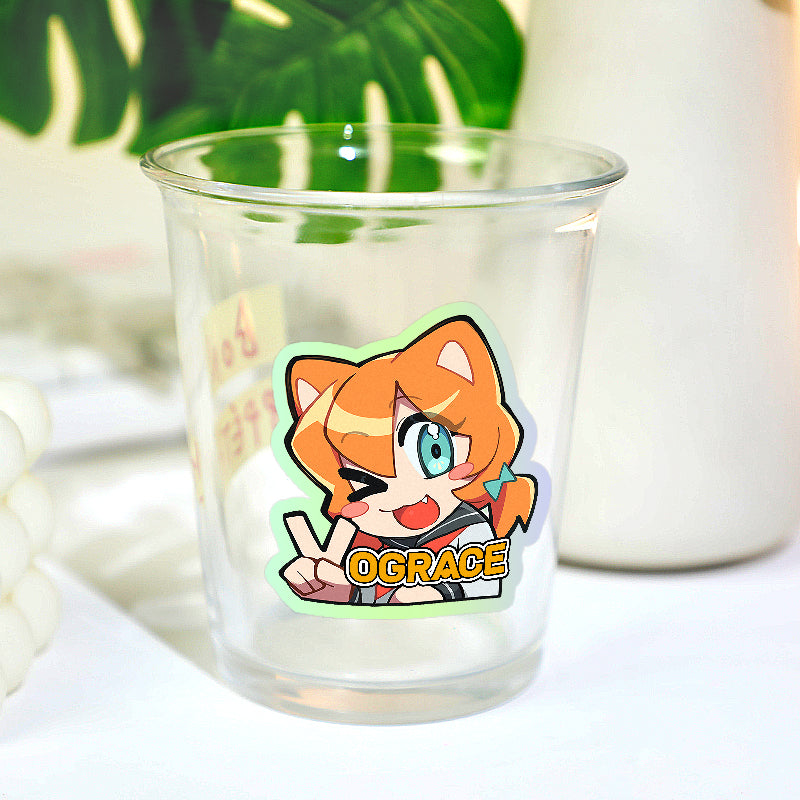 Pegatinas holográficas personalizadas