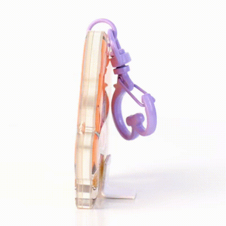 Chaveiros acrílicos personalizados com estampagem a quente