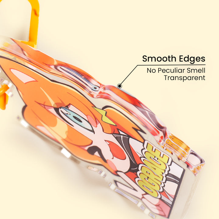 Chaveiros acrílicos personalizados com estampagem a quente