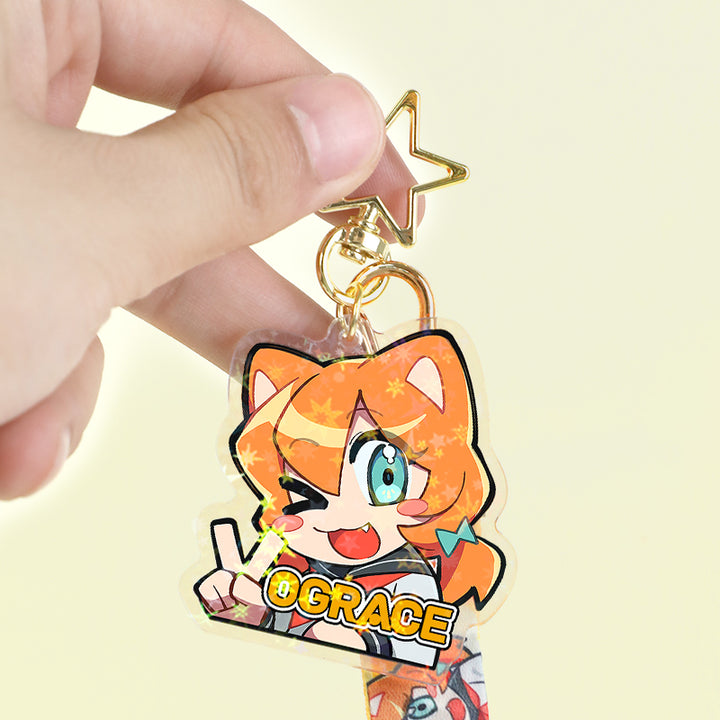 Llavero de cordón personalizado