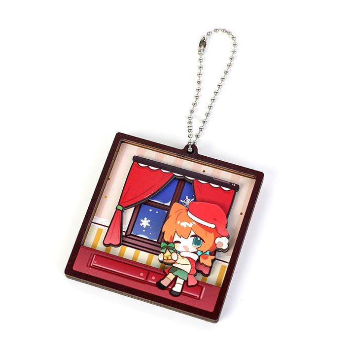 Custom Layered Wood Keychain