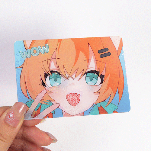 カスタムレンチキュラーカード