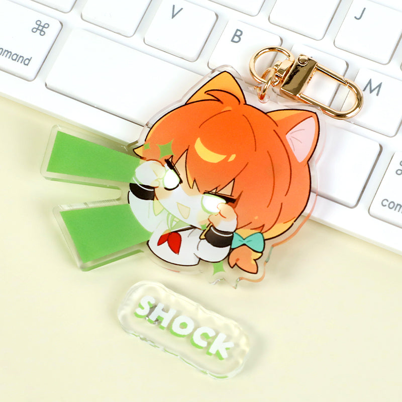 Custom Light Up Magnetic Keychains