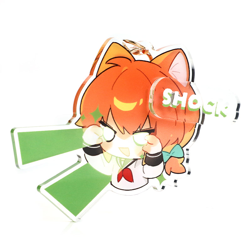 Custom Light Up Magnetic Keychains