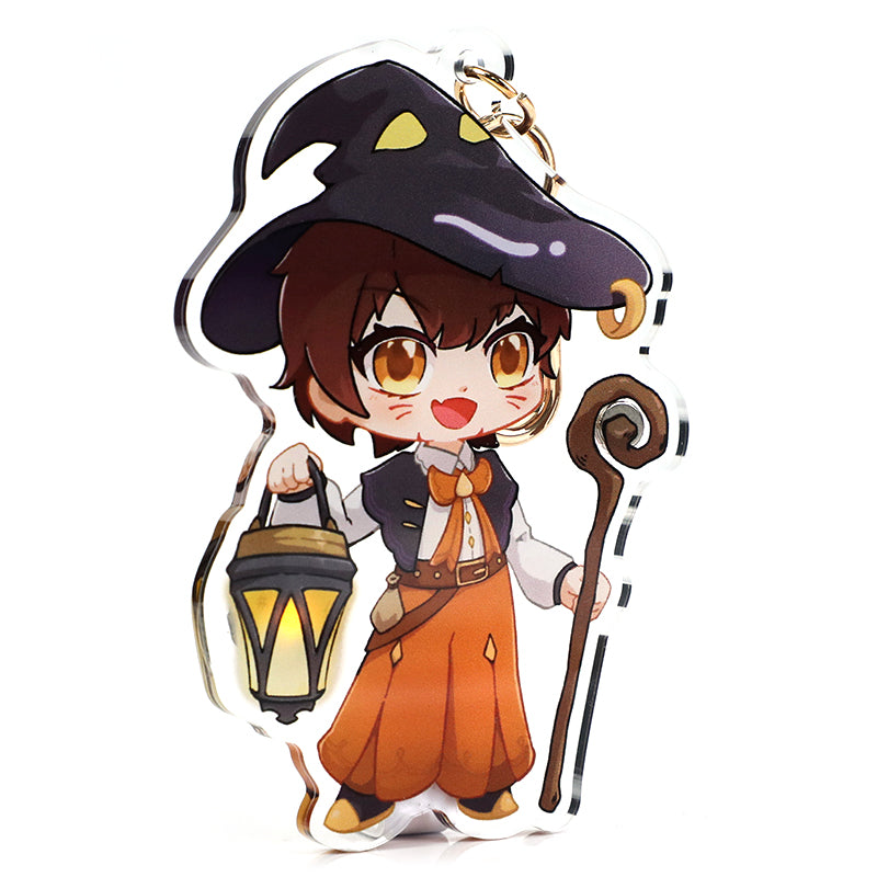 Custom Light Up Magnetic Keychains