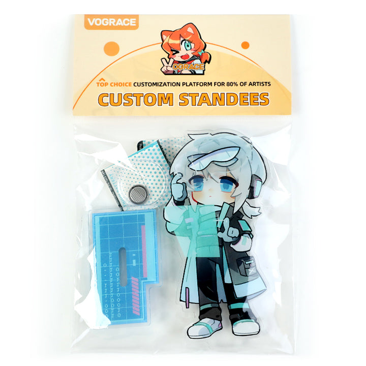 Custom Light Up Magnetic Standees