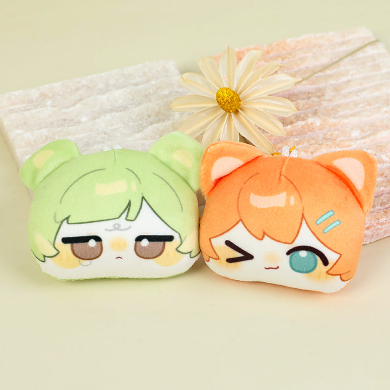 Custom Magnetic Bestie Stick Plush Keychains