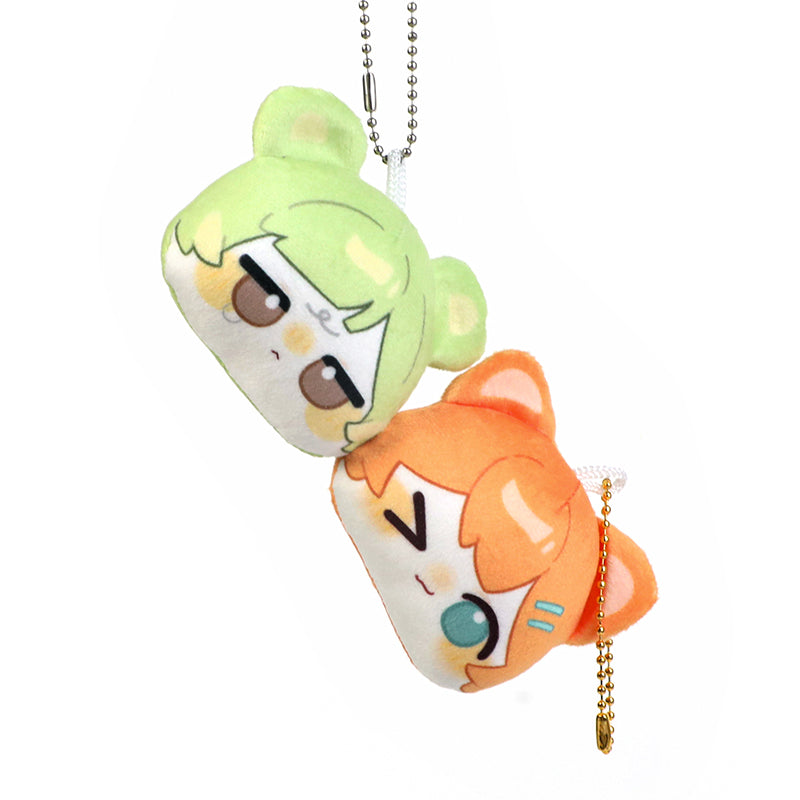Custom Magnetic Bestie Stick Plush Keychains