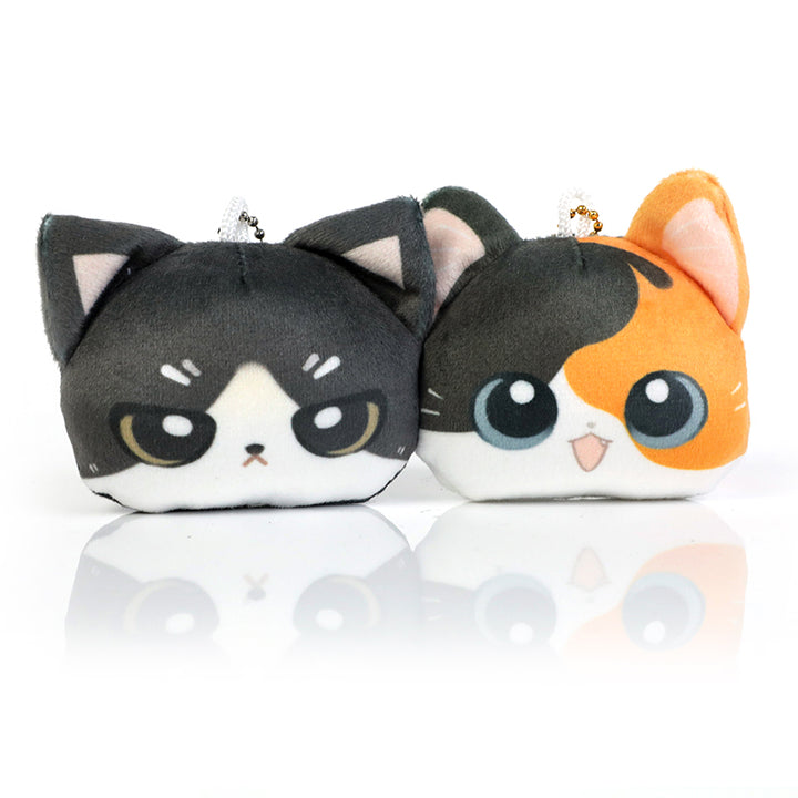 Custom Magnetic Bestie Stick Plush Keychains