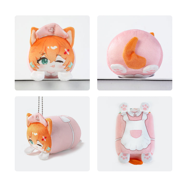 Individuelle Mochikororin Plüschmaskottchen Schlüsselanhänger 