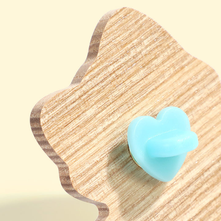 Badges en bois naturel personnalisés 