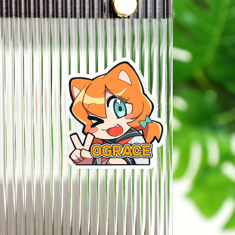 Custom Pearl Paper Stickers