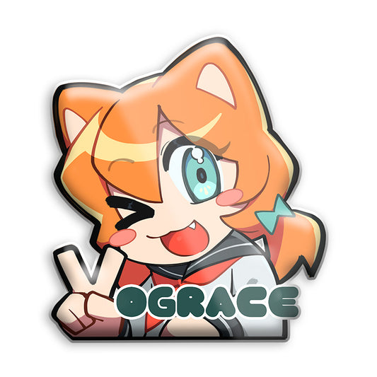 Custom Photodome Pins - VOGRACE