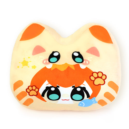 Coussin personnalisé en peluche épais et lesté 