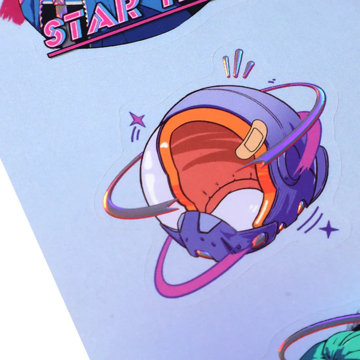 CustomRaisedFoilPrintingStickerSheet10 - VOGRACE