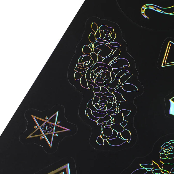 CustomRaisedFoilPrintingStickerSheet6 - VOGRACE