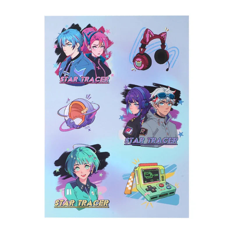 CustomRaisedFoilPrintingStickerSheet9 - VOGRACE