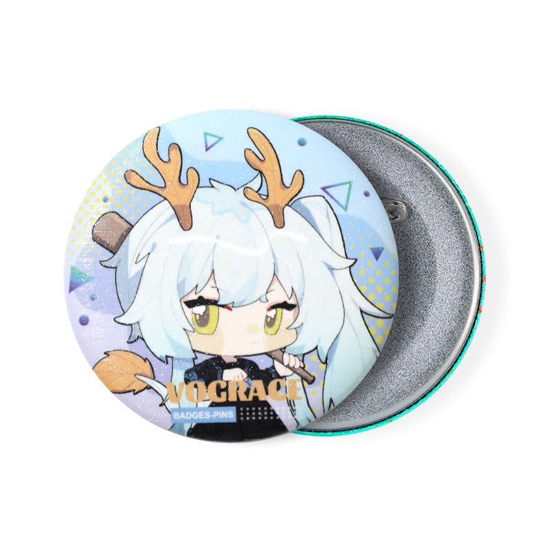 Épingles boutons rondes personnalisées