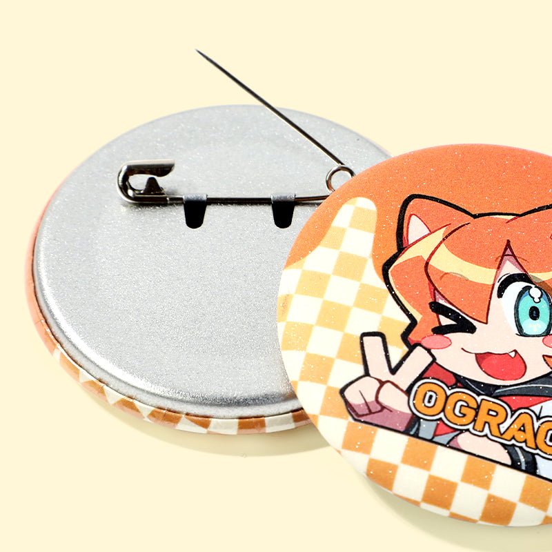 Épingles boutons rondes personnalisées