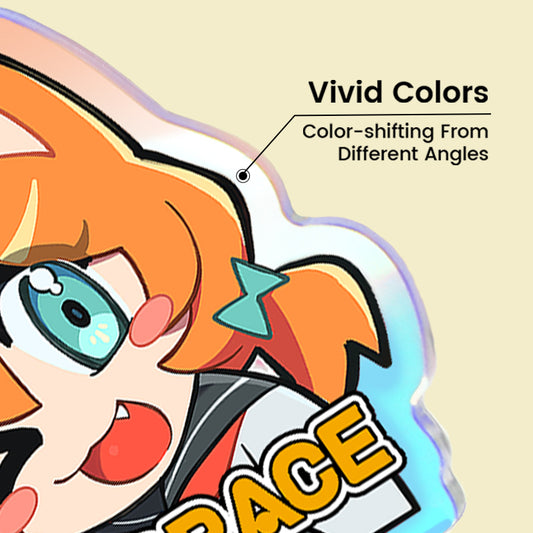 オーロラアクリルチャーム