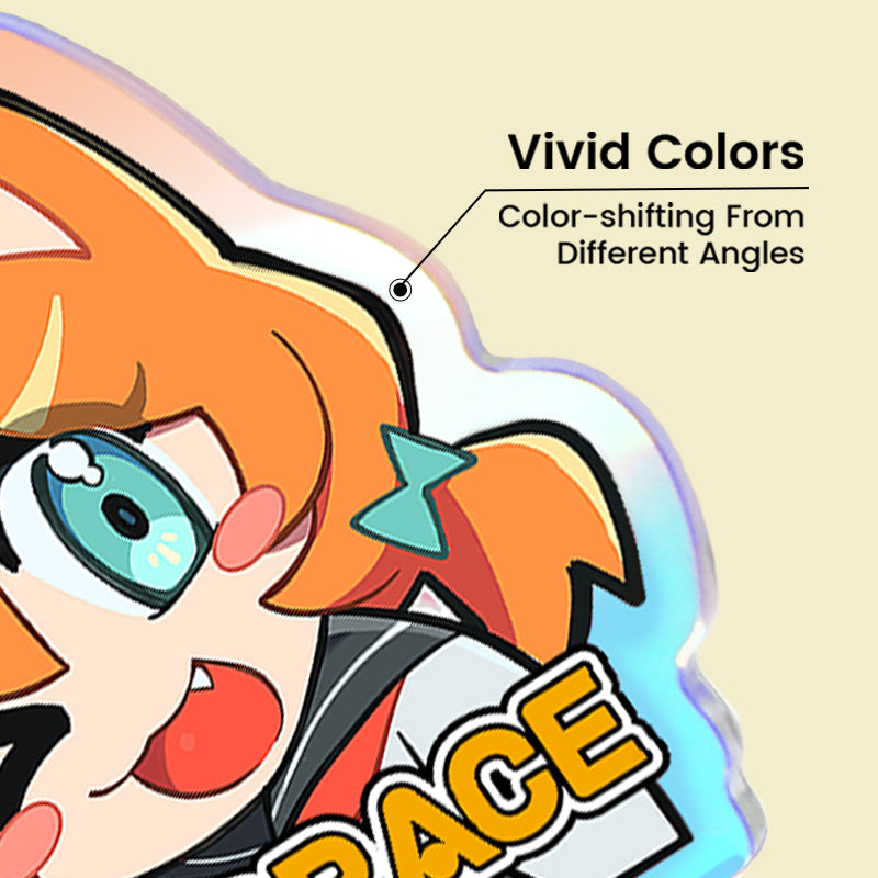 オーロラアクリルチャーム