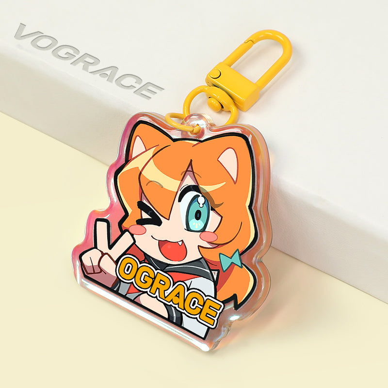 オーロラアクリルチャーム