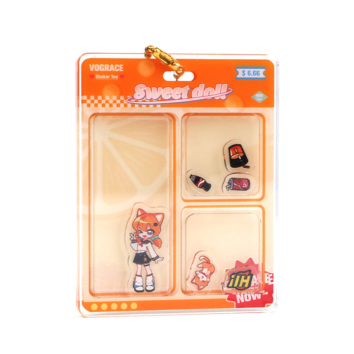 Porte-clés shaker personnalisé 