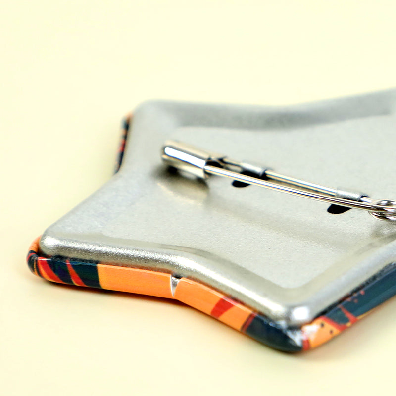 Épingles boutons étoiles personnalisées