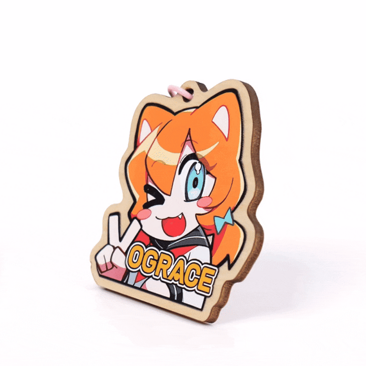 Porte-clés bois synthétique personnalisés