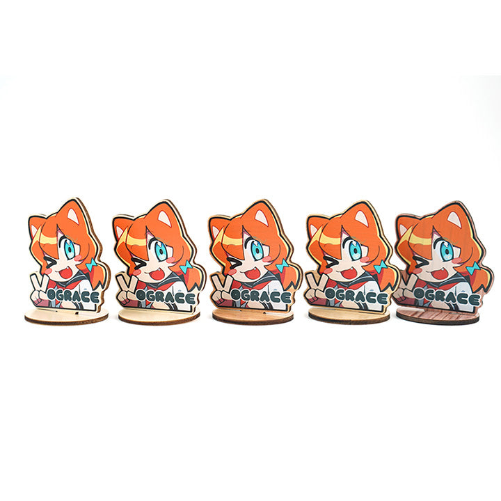 Custom Synthetic Wooden Standees - VOGRACE