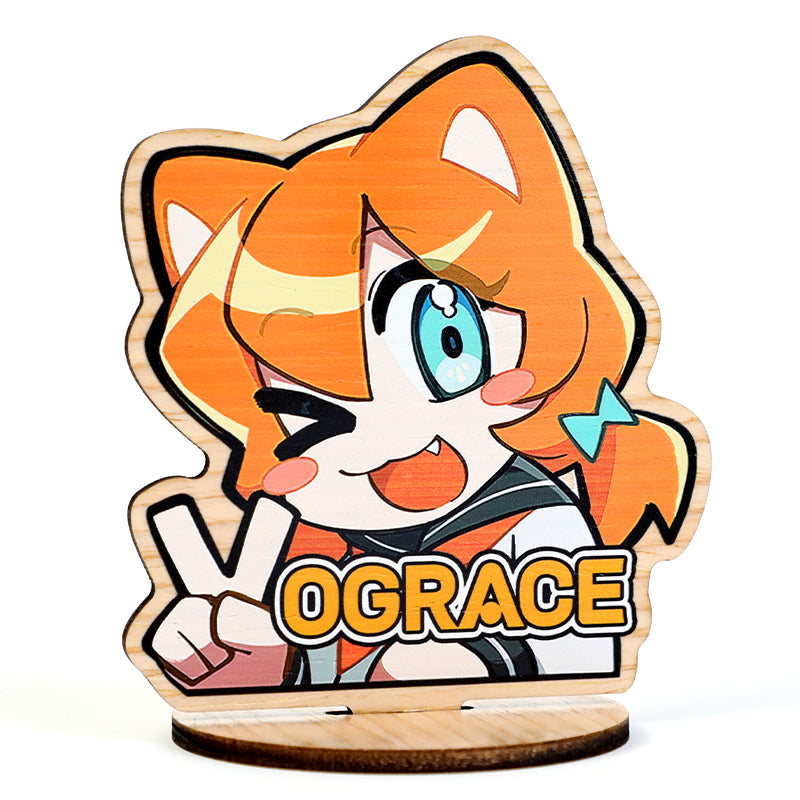 カスタム合成木製のスタンディー