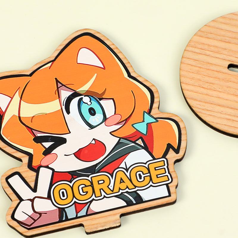 Individuell synthetische Holz Aufsteller