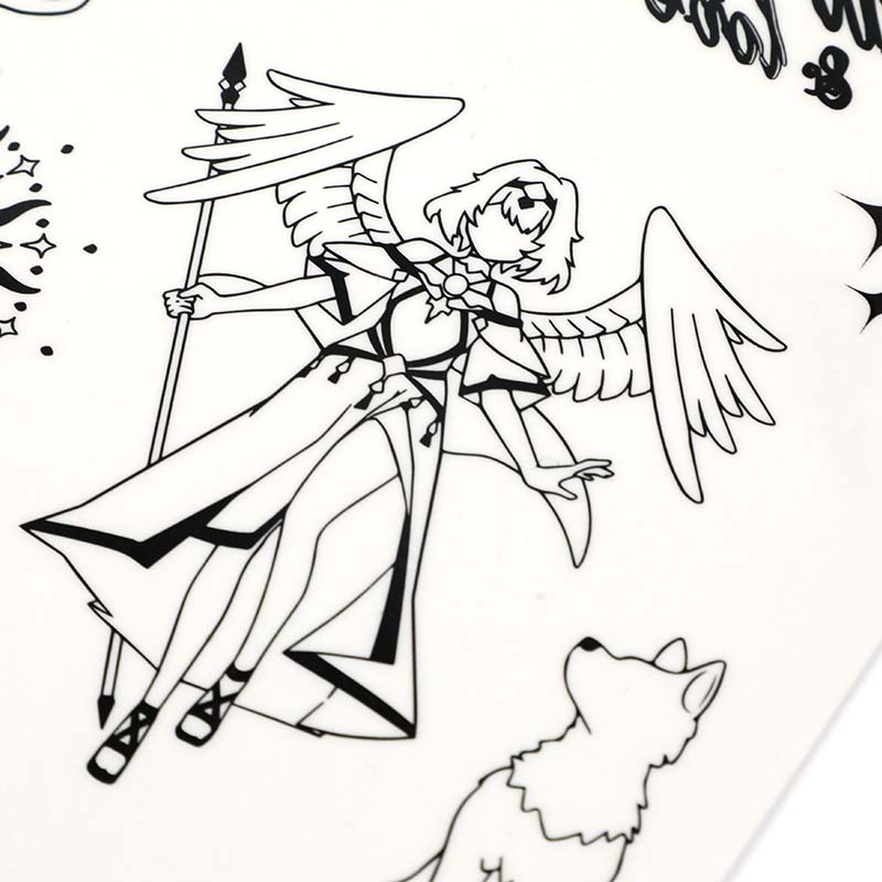 Custom Temporary Tattoo Sticker Sheets