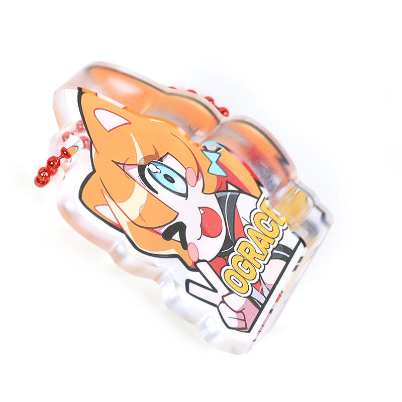  Individuell dickere Acryl-Schlüsselanhänger