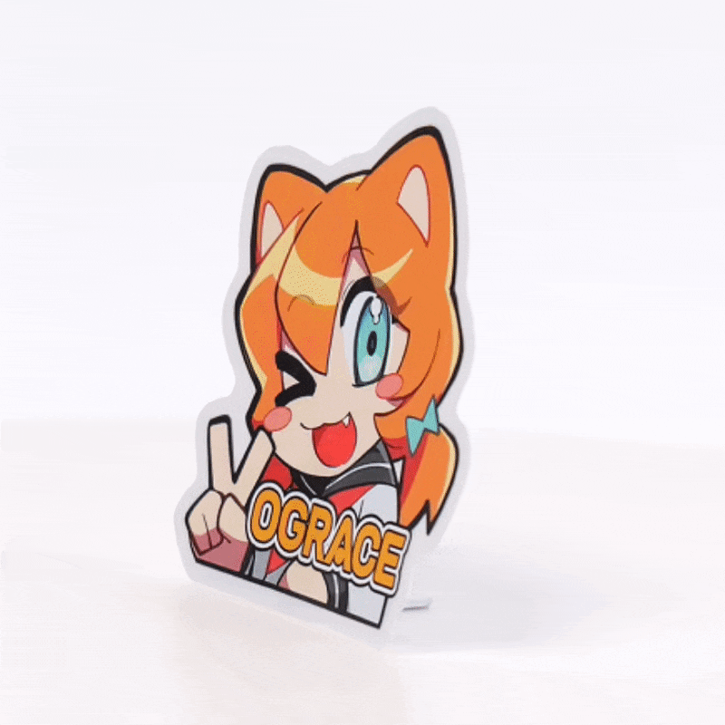 Custom Tracing Paper Stickers