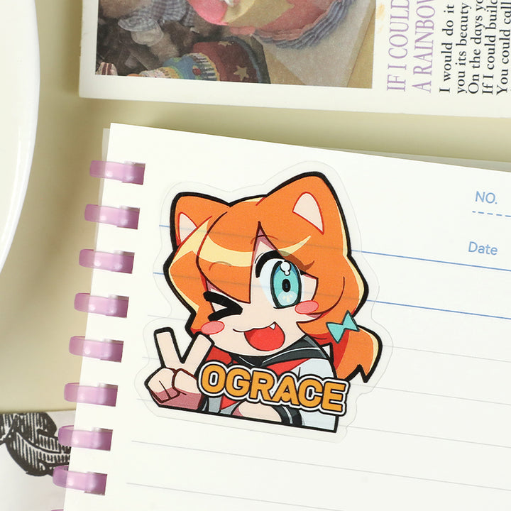 Custom Tracing Paper Stickers