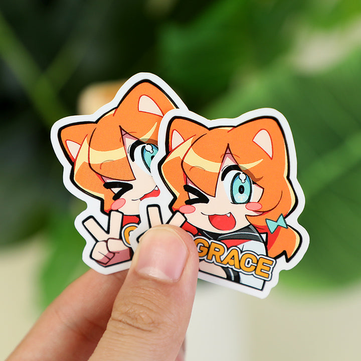 Custom Tracing Paper Stickers