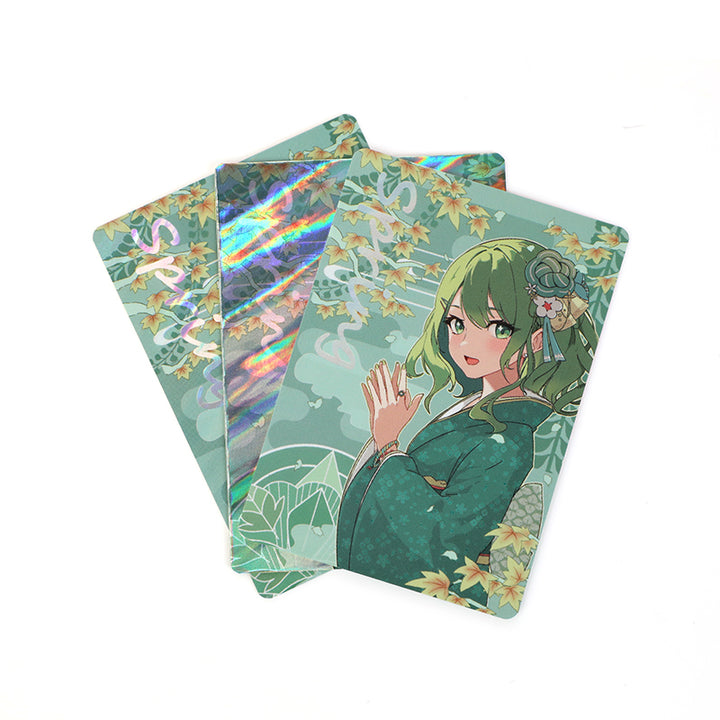 Cartes de trading holographiques personnalisées, cartes de jeu TCG d'artiste personnalisées 