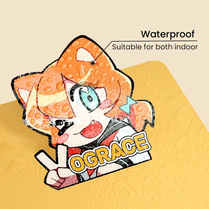 Adesivos de transferência personalizados