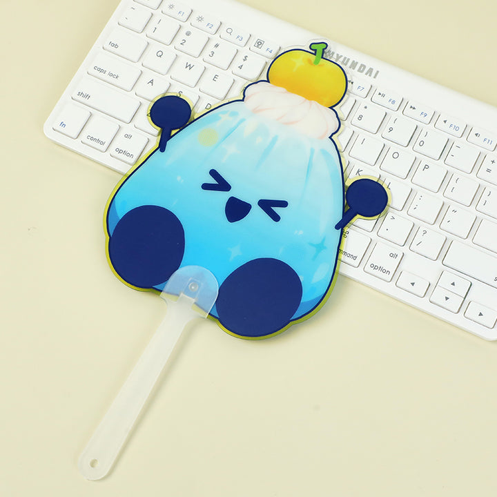 Custom Translucent Hand Fans(Flash Sale)